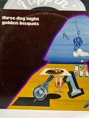Three Dog Night - Golden Biscuits LP (1970) - Dunhill DSX 50098
